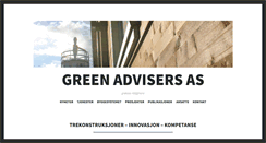 Desktop Screenshot of greenadvisers.no