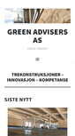 Mobile Screenshot of greenadvisers.no